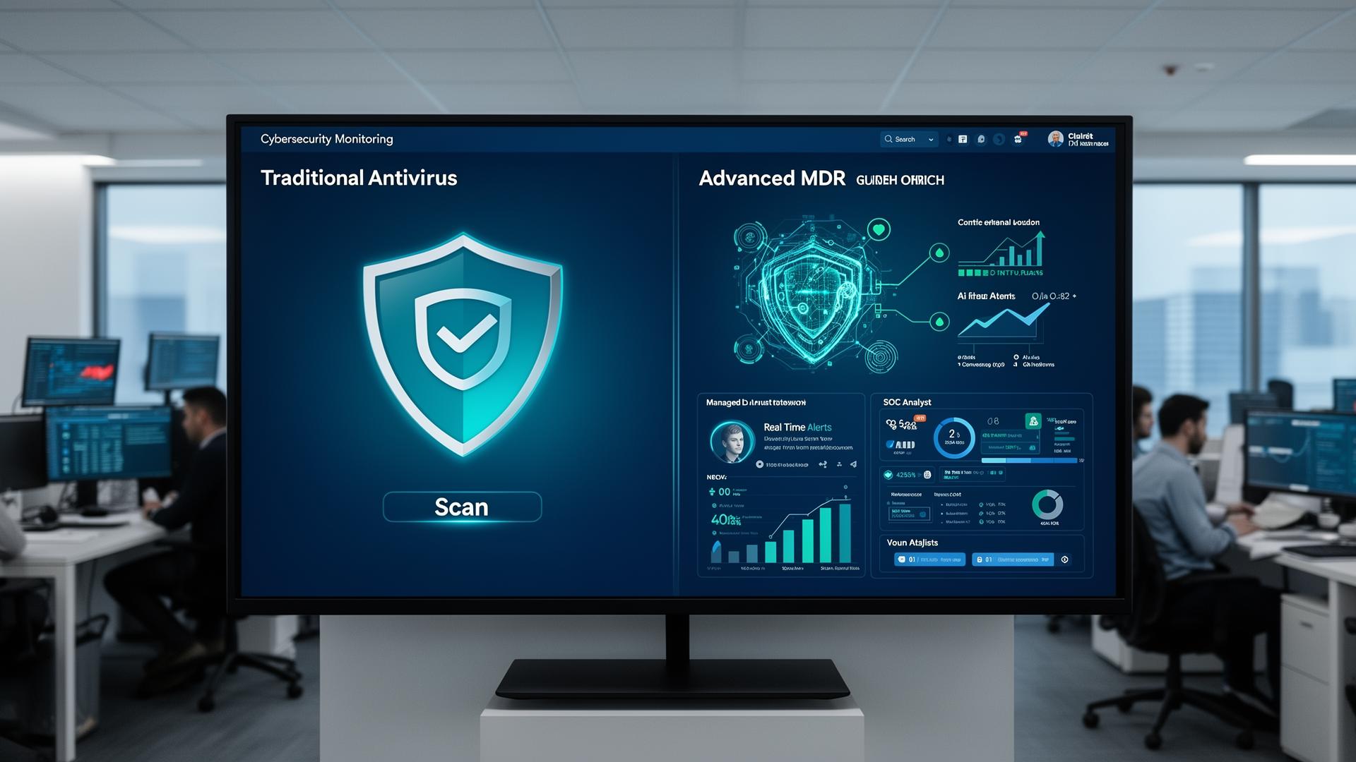 MDR vs. Traditional Antivirus: What Ontario Business Owners Need to Know